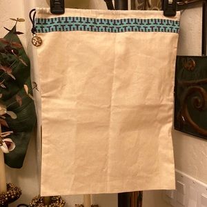 NWOT Tory Burch drawstring dust bag